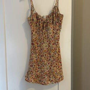 Floral baby doll dress